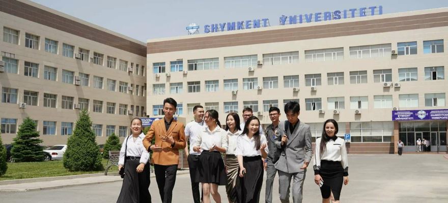 Здание Шымкентский университет